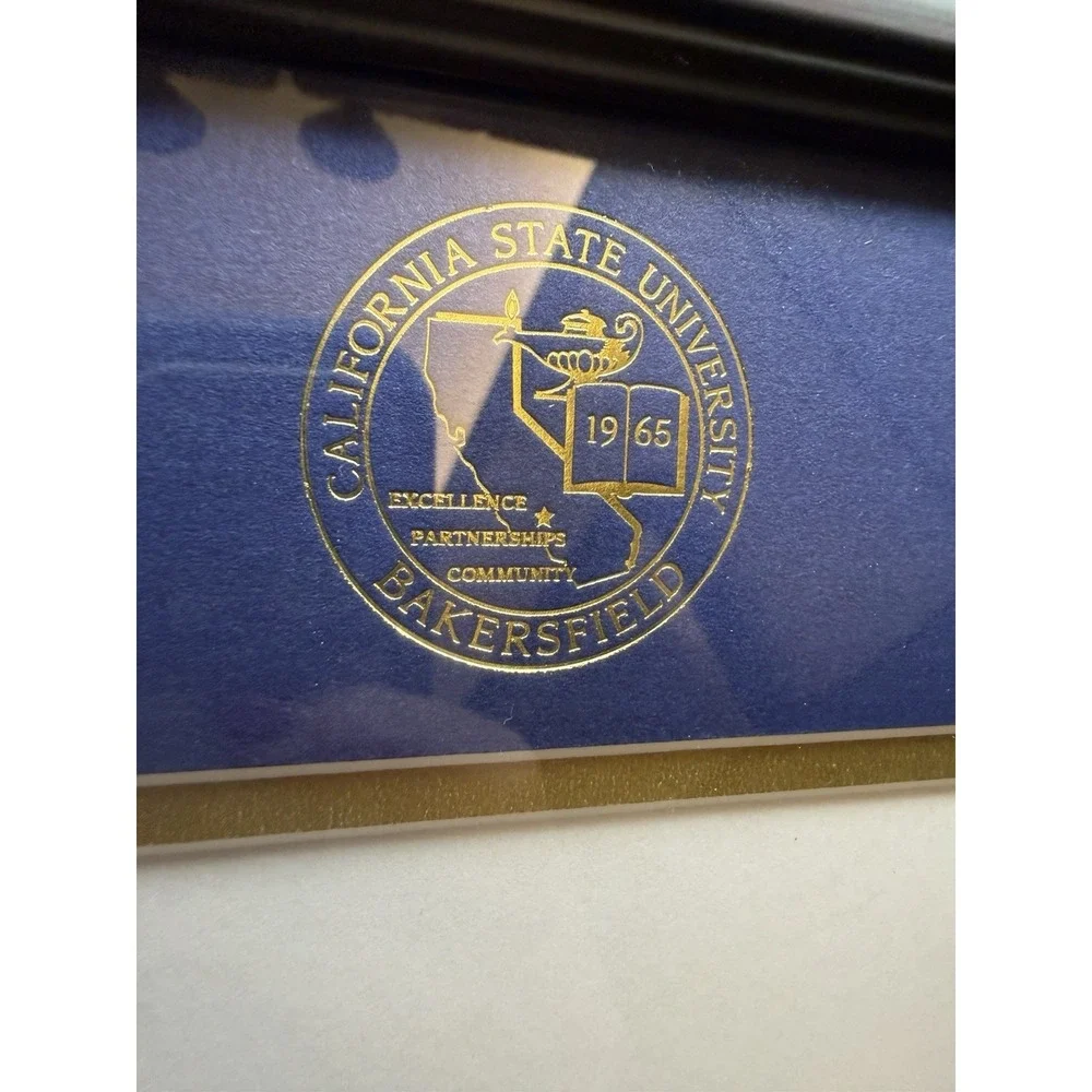 California‎ State University Bakersfield Red Cherry Matted College Diploma Frame